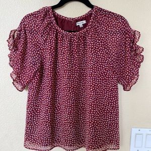Madewell floral top